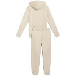 PUMA Fleece Kapuzen-Jogginganzug Damen 87 - alpine snow M