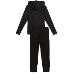 PUMA Metallic Fleece Kapuzen-Jogginganzug Damen 01 - PUMA...