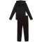 PUMA Metallic Fleece Kapuzen-Jogginganzug Damen 01 - PUMA black M