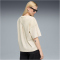 PUMA HER Oversized T-Shirt Damen 87 - alpine snow M