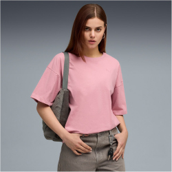 PUMA HER Oversized T-Shirt Damen 65 - poised pink XL