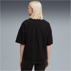 PUMA HER Oversized T-Shirt Damen 01 - PUMA black M