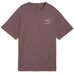 PUMA Class Relaxed T-Shirt Damen 88 - raisin M