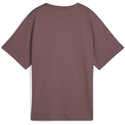 PUMA Class Relaxed T-Shirt Damen 88 - raisin M