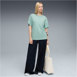 PUMA Class Relaxed T-Shirt Damen 37 - light moss M