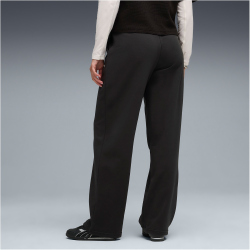 PUMA Class Comfort Pinnacle High-Waist Straight French Terry Jogginghose Damen 01 - PUMA black S