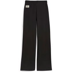 PUMA Class Comfort Pinnacle High-Waist Straight French Terry Jogginghose Damen 01 - PUMA black S