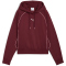 PUMA Sport Comfort Shorts Fleece Hoodie Damen 96 - ruby shimmer XS
