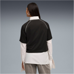 PUMA Essentials Relaxed Cropped Football Trikot Damen 01...