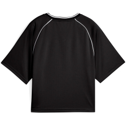 PUMA Essentials Relaxed Cropped Football Trikot Damen 01...