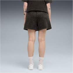 PUMA Essentials Elevated Wash 5" High-Waist French...
