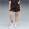 PUMA Essentials Elevated Wash 5" High-Waist French Terry Sweatshorts Damen 01 - PUMA black XS