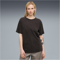 PUMA Essentials Elevated Relaxed Wash T-Shirt Damen 01 -...