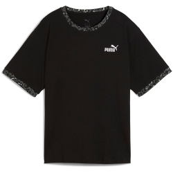 PUMA Essentials Graphic Animal Relaxed T-Shirt Damen 01 - PUMA black S
