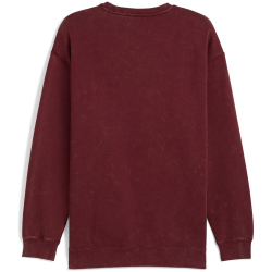 PUMA Essentials Elevated Relaxed Wash Fleece Crew...
