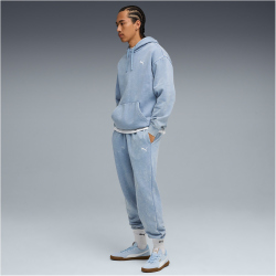 PUMA Essentials Elevated Relaxed Wash Fleece Hoodie...