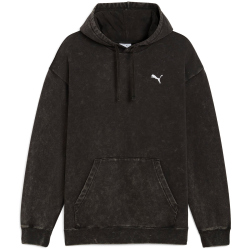 PUMA Essentials Elevated Relaxed Wash Fleece Hoodie...