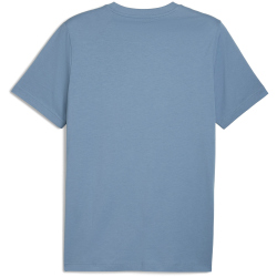 PUMA Graphic Small Box T-Shirt Herren 34 - cool blue S
