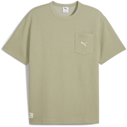 PUMA Class Relaxed Pinnacle T-Shirt Herren 82 - lux army S