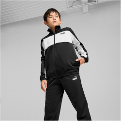 PUMA Polyester Colorblock Trainingsanzug Jungen 01 - PUMA...