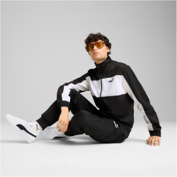 PUMA Polyester Colorblock Trainingsanzug Herren 01 - PUMA...