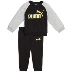 PUMA Minicats Essentials Raglan Fleece Crew...