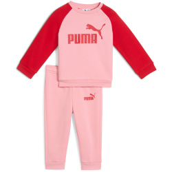 PUMA Minicats Essentials Raglan Fleece Crew...