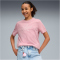 PUMA Essentials Script T-Shirt Mädchen 65 - poised pink 140