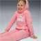 PUMA Essentials No.1 Logo Fleece Jogginganzug Kinder 27 - pinkscape 122