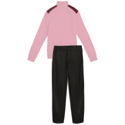 PUMA Polyester Trainingsanzug Damen 65 - poised pink XS