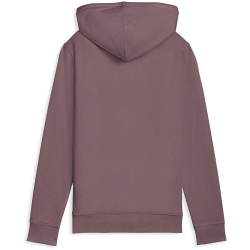 PUMA Essentials Metallic Fleece Hoodie Damen 88 - raisin/metallic gold S