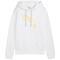 PUMA Essentials Metallic Fleece Hoodie Damen 52 - PUMA white/metallic gold L