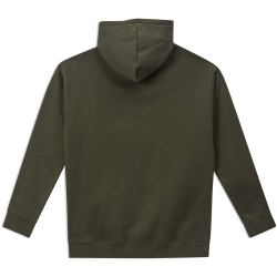 PUMA Essentials Relaxed Fleece Hoodie Damen 70 - dark olive XL