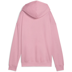 PUMA Essentials Relaxed Fleece Hoodie Damen 65 - poised pink XL