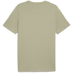 PUMA Essentials 2 Color Small No. 1 Logo T-Shirt Herren 82 - lux army L