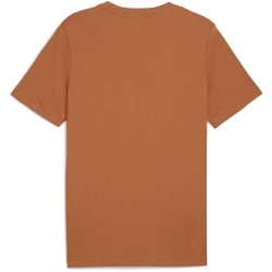 PUMA Essentials 2 Color Small No. 1 Logo T-Shirt Herren 68 - melted caramel L