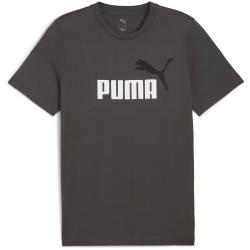 PUMA Essentials 2 Color No. 1 Logo T-Shirt Herren 44 - dusky gray M