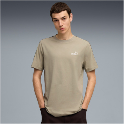 PUMA Essentials Tape T-Shirt Herren 82 - lux army S