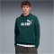 PUMA Essentials No. 1 Logo Fleece Hoodie Herren 75 - green terrain S