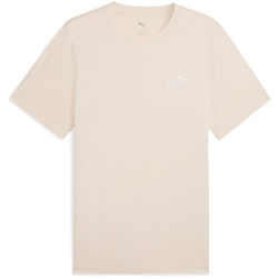 PUMA Essentials Small No. 1 Logo T-Shirt Herren 87 - alpine snow S