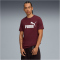 PUMA Essentials No. 1 Logo T-Shirt Herren 96 - ruby shimmer M