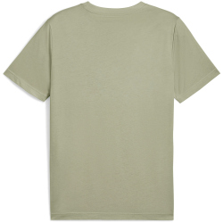 PUMA Essentials No. 1 Logo T-Shirt Herren 82 - lux army S
