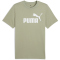 PUMA Essentials No. 1 Logo T-Shirt Herren 82 - lux army S