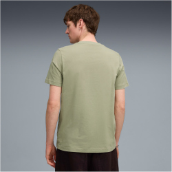 PUMA Essentials No. 1 Logo T-Shirt Herren 82 - lux army L