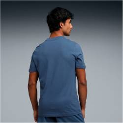 PUMA Essentials No. 1 Logo T-Shirt Herren 80 - dark indigo M