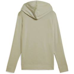 PUMA Essentials No. 1 Logo Fleece Hoodie Damen 82 - lux army S