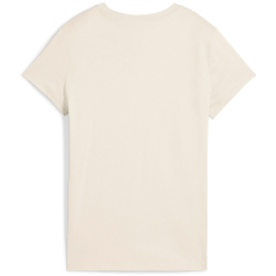 PUMA Essentials Small No. 1 Logo T-Shirt Damen 87 - alpine snow XS
