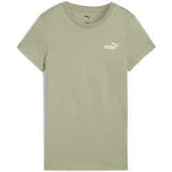 PUMA Essentials Small No. 1 Logo T-Shirt Damen 82 - lux army M