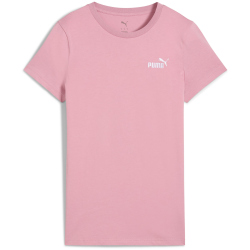 PUMA Essentials Small No. 1 Logo T-Shirt Damen 65 - poised pink S