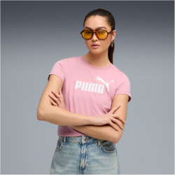 PUMA Essentials No. 1 Logo T-Shirt Damen 65 - poised pink L